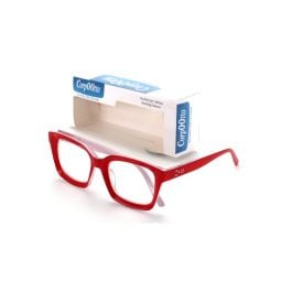 Miopia Elevata Occhiali Da Vista GiÃ£ Pronti Corpootto Bold Rossi
