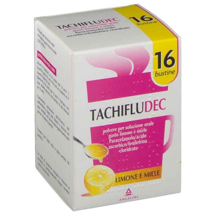 TACHIFLUDEC*16BUST LIMONE MIEL Farmaciauno