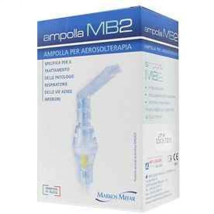 Ampolla MB2 con boccaglio e nasale per aerosolterapia 1 pezzo