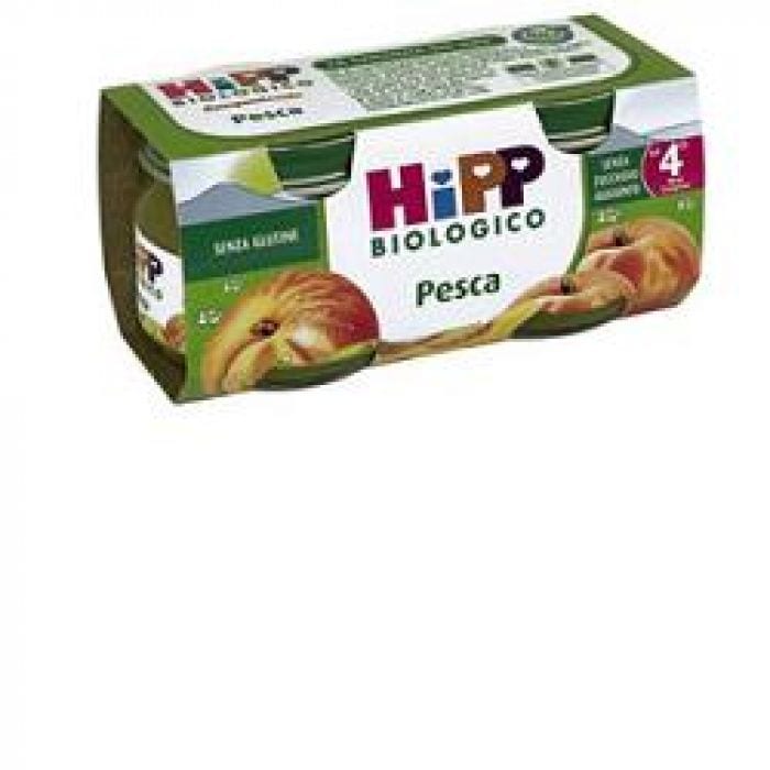 HIPP BIO OMOGENEIZZATO PESCA MELA 100% 2X80 G - Farmaciauno