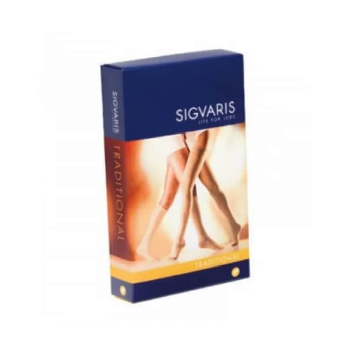 Sigvaris 503 Beige Taglia M Corto Gambaletto Compressivo