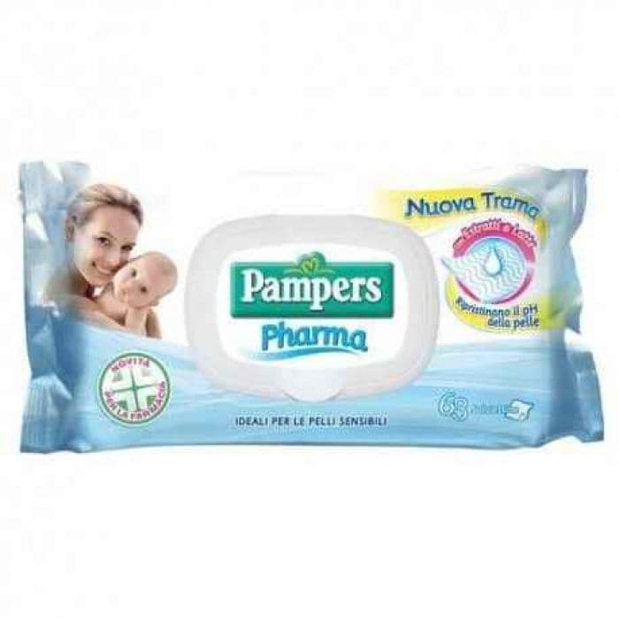 Pampers Linea Pharma Salviette Detergenti 63 Pezzi - Farmaciauno