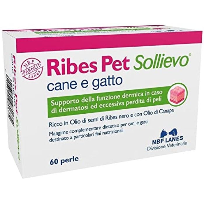 Nbf Lanes Ribes Pet Sollievo Blister Cane/Gatto 60 Perle - Farmaciauno