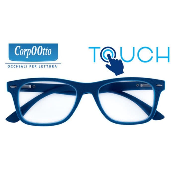Corpootto Occhiali Lettura Blu Diottrie