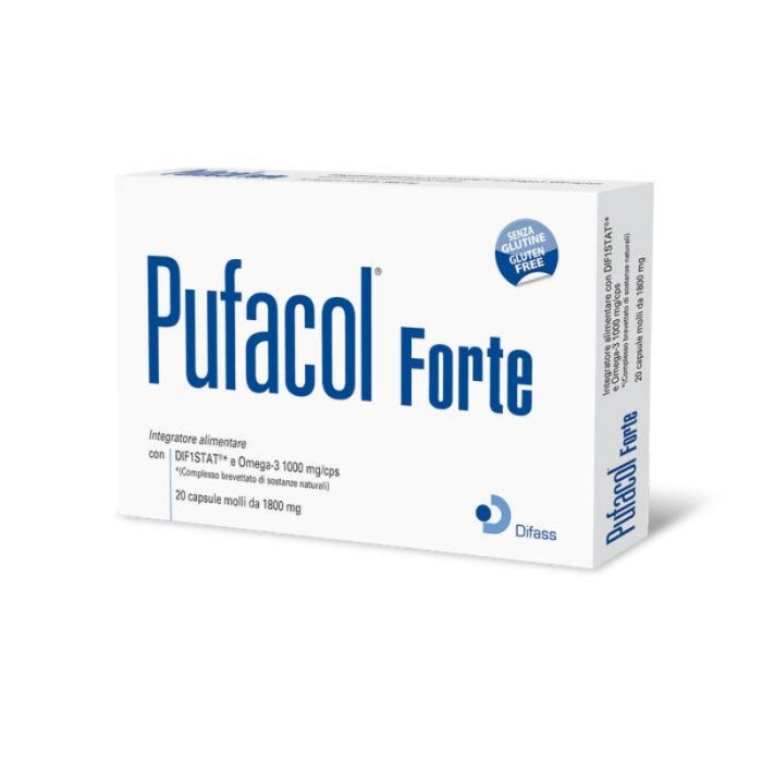 Difass International Pufacol Forte 20 Capsule Molli - Farmaciauno