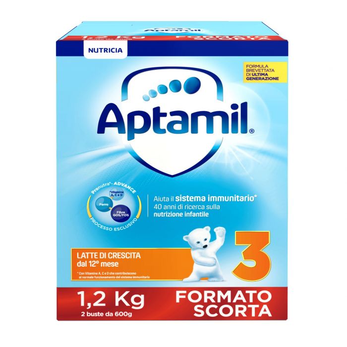 Aptamil 3 Latte Polvere 1200G - Farmaciauno