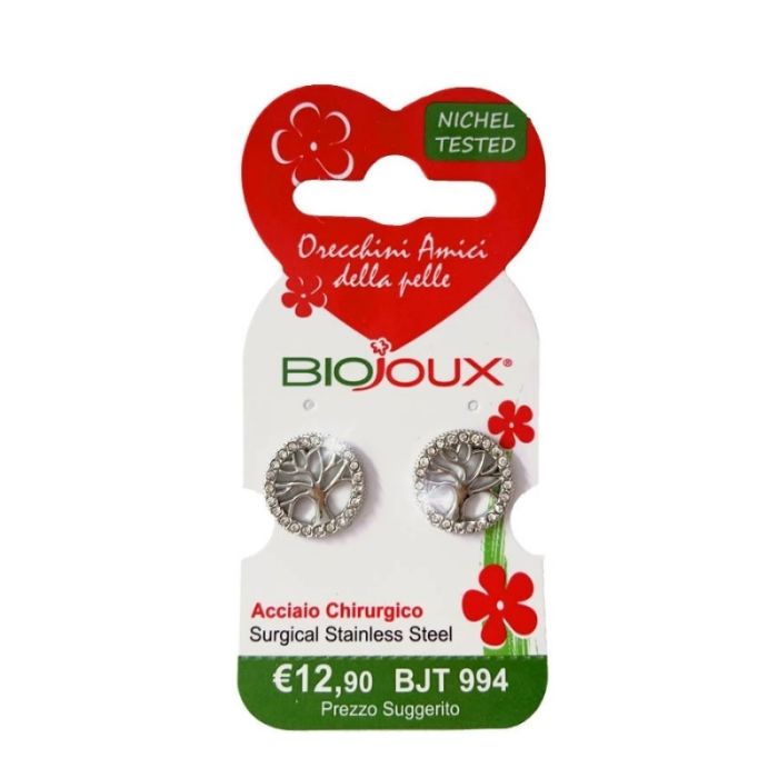 Sentio | Orecchino A Cerchio A Clip Con 5 Stelle In Acciaio Chirurgico - Foto 4