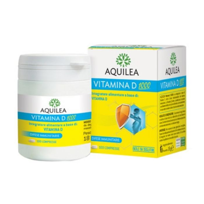 Aquilea Vitamina D1000 100 Compresse - Farmaciauno