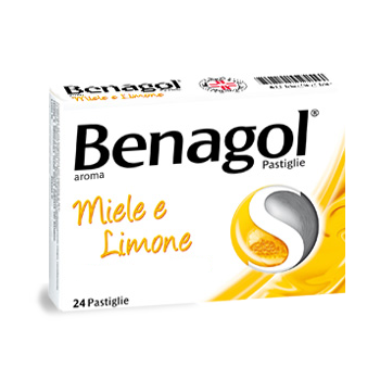 Benagol 24 Pastiglie Miele-Limone