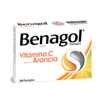 Benagol Vitamina C 24 Pastiglie Arancia