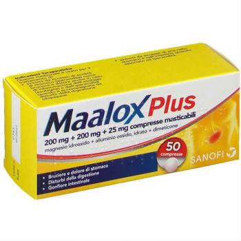 Maalox Plus*50Cpr Mast