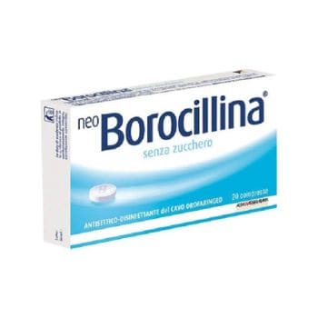 Neoborocillina 20 Pastiglie 1,2 Mg + 20 Mg Senza Zucchero