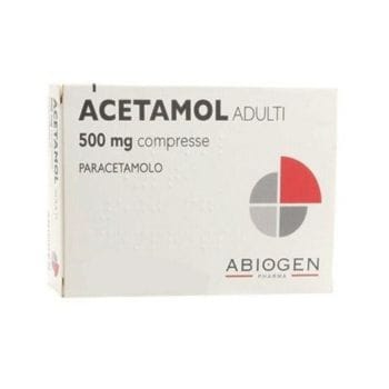 Acetamol Adulti 20 Compresse 500Mg