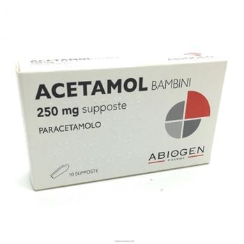 Acetamol Bb 10 Supp 250 Mg