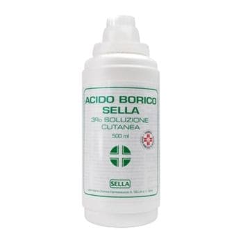 Acido Borico Sella 3% 500Ml