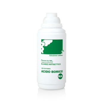 ACIDO BORICO (NOVA ARGENTIA)*soluz cutanea 500 ml 3%