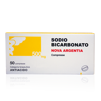 SODIO BICARBONATO (NOVA ARGENTIA)*50 cpr 500 mg
