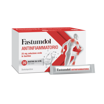 Fastumdol Antinfiammatorio Orale Soluz 20 Bustine 25 Mg