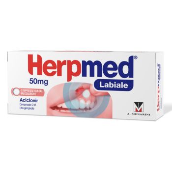 Herpmed Labiale 2 Cpr Buccali 50 Mg