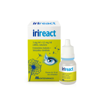 Irireact Collirio 1 Flacone 10 Ml 3 Mg/Ml + 0,5 Mg/Ml