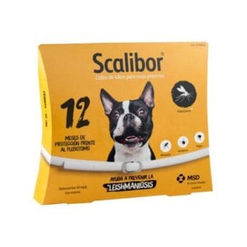 Scalibor Protector Band Collare Antiparassitario Bianco 48Cm Cani Taglia Medio Piccola