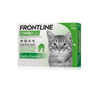 Frontline Combo Spot-On Gatti Furetti 3 Pipette 0,5Ml
