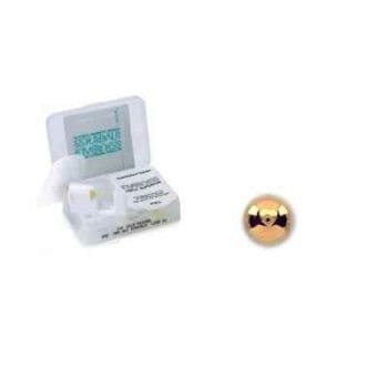 Sanico Inverness 10 Pallina Placcata Oro Orecchini 3 Mm