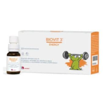 Biovit 3 Energy Integratore Energetico Bambini 10 Flaconcini