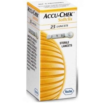 Accu-Chek Softclix Lancette Pungidito 25 Pezzi