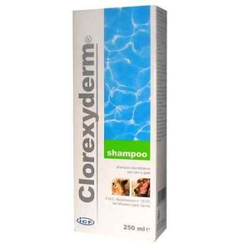 Icf Clorexyderm Shampoo Disinfettante Cani E Gatti 250 Ml