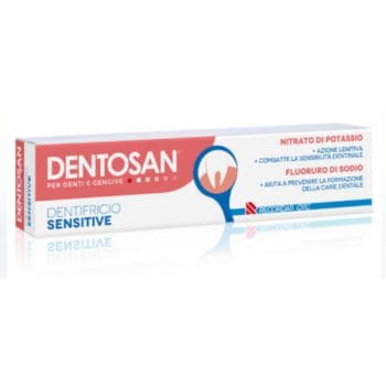 Dentosan Daily Sensitive Dentifricio Denti Sensibili 75 Ml