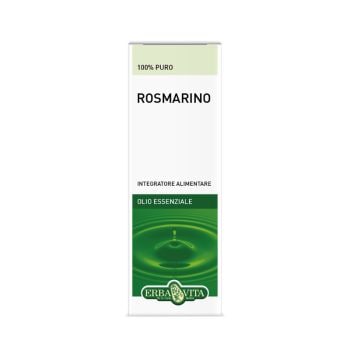 Erba Vita Olio Essenziale Rosmarino Integratore Digestivo 10 Ml