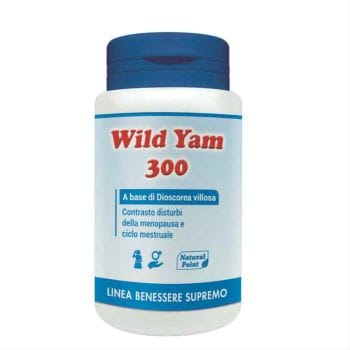 Natural Point Wild Yam 300 Integratore 50 Capsule