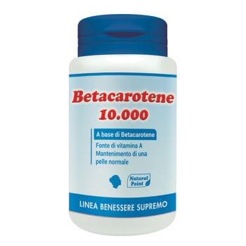 Natural Point Betacarotene 10000 Integratore 80 Perle