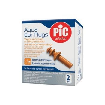 Pic Sport Tappi Auricolari Silicone Adulti 2 Pezzi