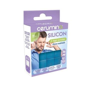Cerumina Tappi Auricolari In Silicone Modellabile 6 Pezzi