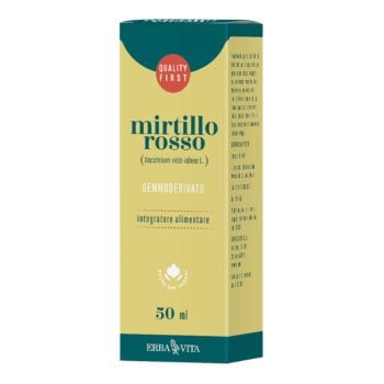Erba Vita Mirtillo Rosso Gemmoderivato Drenante 50 Ml