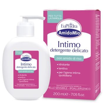 Euphidra Amidomio Detergente Intimo Delicato Ph 5 Pelli Sensibili 200 Ml