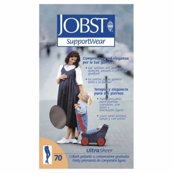 Jobst Ultrasheer Collant Gestante Compressione Graduata 10-15 Mm/Hg Taglie Varie