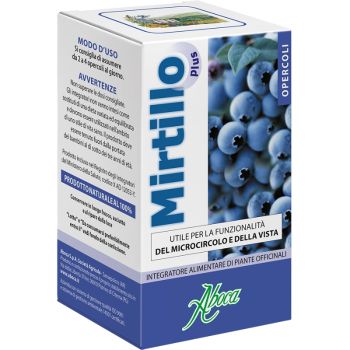 Aboca Mirtillo Plus Integratore Microcircolo E Vista 70 Opercoli