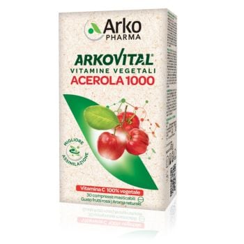 Arkovital Acerola 1000 Integratore 30 Compresse Masticabili