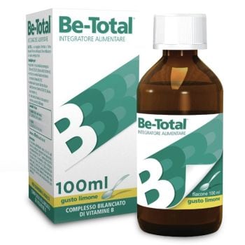 Be-Total Sciroppo Integratore Alimentare Vitamina B Sistema Immunitario Bambini Limone 100 Ml