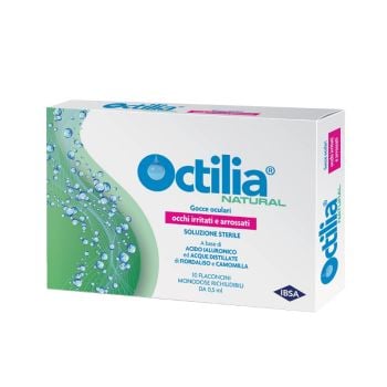Octilia Natural Occhi Irritati E Arrossati Gocce Oculari 10 Flaconcini Monodose