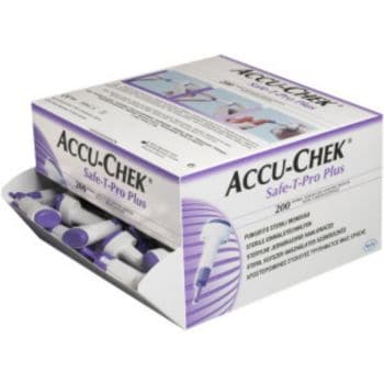 Lancette Pungidito Accu-Chek Safe T Pro Plus Pd 200 Pezzi