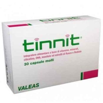 Tinnit Integratore Per Acufene 30 Capsule Molli