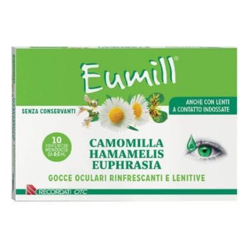 Eumill Camomilla Gocce Oculari Rinfrescanti E Lenitive 10 Flaconcini Monodose
