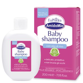 Euphidra Amidomio Baby Shampoo Delicato E Protettivo Bambini 200 Ml
