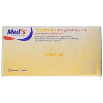 Guanto In Vinile Confort Misura Extra Small Antiaderente Biocompatibile Utilizzabile Anche A Contatto Con Sostanze Alimentari 100 Pezzi Senza Polvere