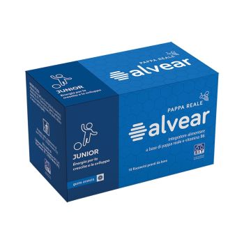 Alvear Junior Integratore Per La Crescita Con Pappa Reale Gusto Arancia 10 Flaconcini - Farmaciauno.it