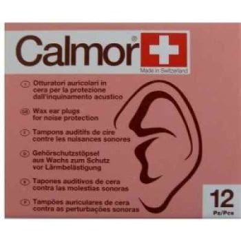 Pic Calmor Tappo Auricolare In Cera Antisuono 12 Pezzi